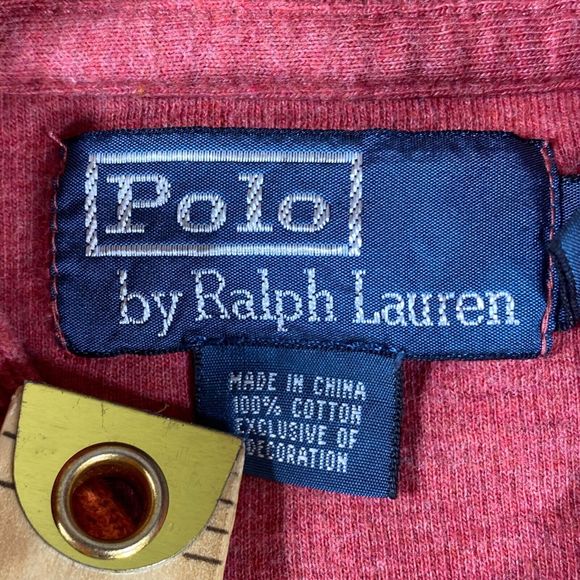 Polo By Ralph Lauren Mock Neck Men's 1/4 Zip Pullover‎ Sweatshirt Size 2XL - Picture 3 of 10